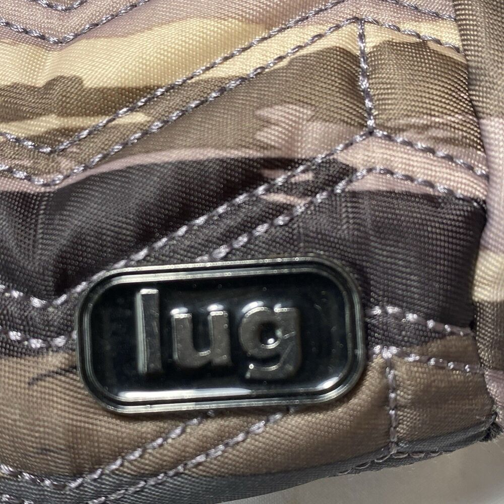 LUG Camper SE Multi Colors Crossbody Bag Pockets LRG 15” X 9.5” - Picture 5 of 12